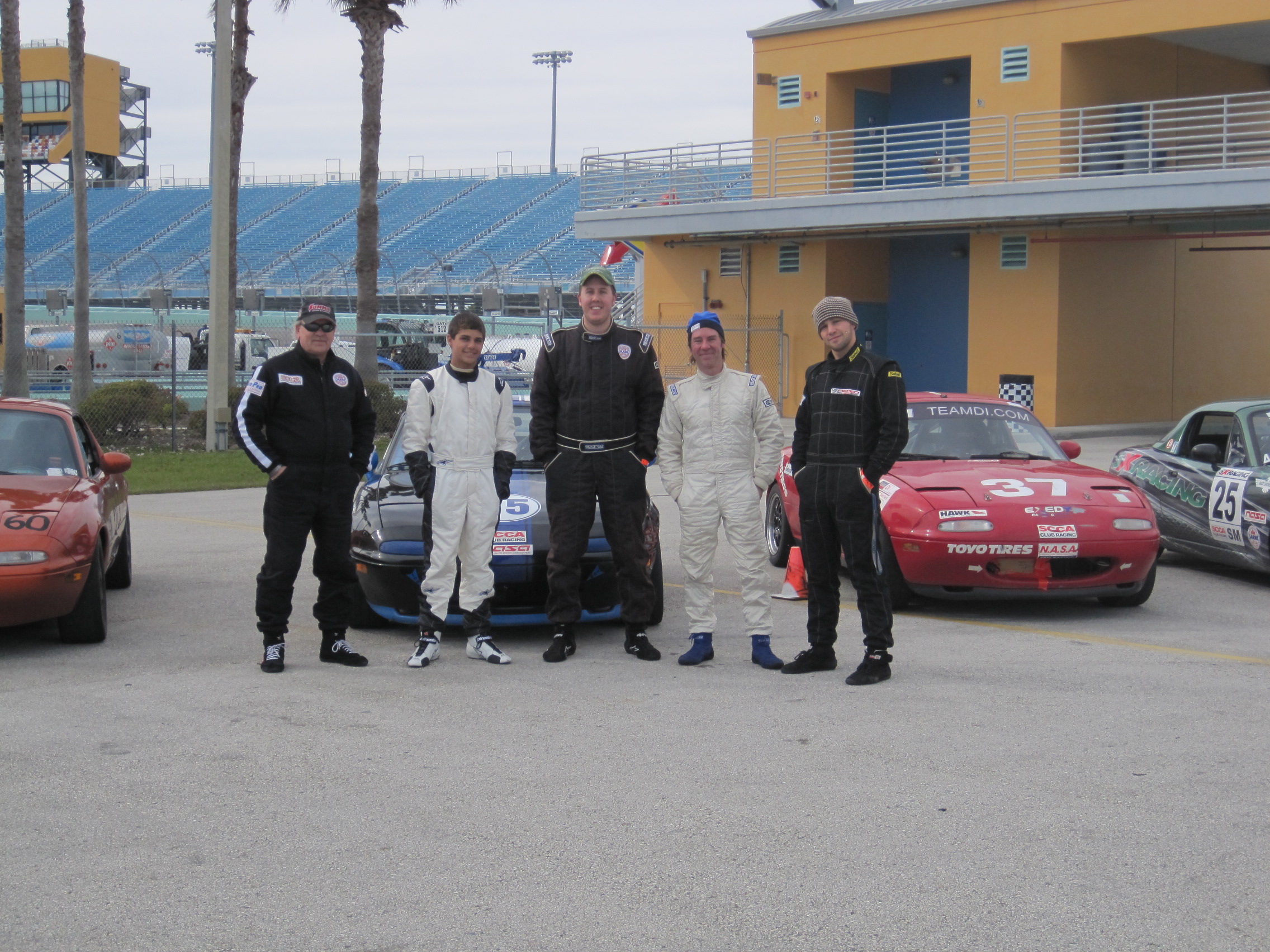 Group shot at Homestead