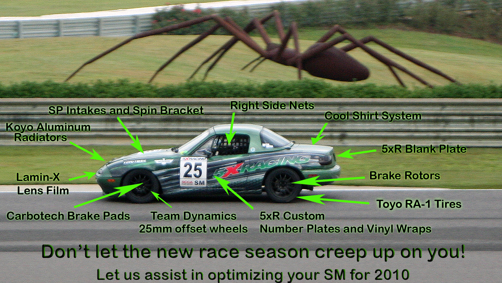Spider vs Spec Miata