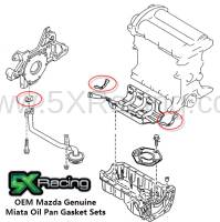 Mazda OEM Parts and Accessories - Mazda OEM Miata Oil Pan Gasket Sets