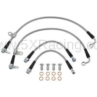 Techna-Fit - Techna-Fit Stainless Steel Brake Line Kit for Mazda MX-5 NC