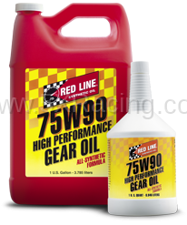 Red Line Synthetic Oil - Red Line 75W90 GL5 Gear Oil