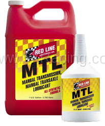 Red Line Synthetic Oil - Red Line MTL Manual Transmission Lubricant