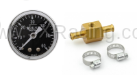 Spec Miata Parts - Team 5X Racing - 5X Racing Inline Fuel Pressure Gauge 