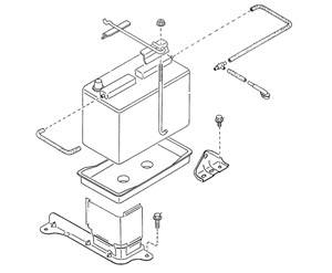 Mazda Miata NA OEM Parts - NA Miata Electrical and Charging System