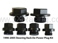 MiataCage - Steering Rack De-Power Plug kit for 1990-1993 Mazda Miata