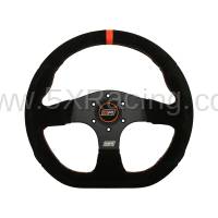 MPI  - MPI GT-13-A D-Shaped Suede Steering Wheel