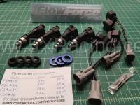 Flow Force Injectors - Flow Force 380cc Injector Kit for Mazda Miata