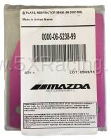 Mazda OEM Parts and Accessories - Spec Miata 99-00 Miata Restrictor Plate