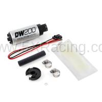 Deatschwerks DW200 series 255lph in-tank fuel pump w/install kit for Mazda Miata