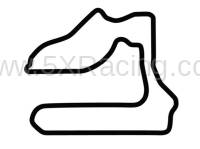 Sebring International Raceway Track Map Decal